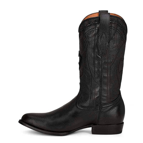 Bota Vaquera Cuadra Roma Negro