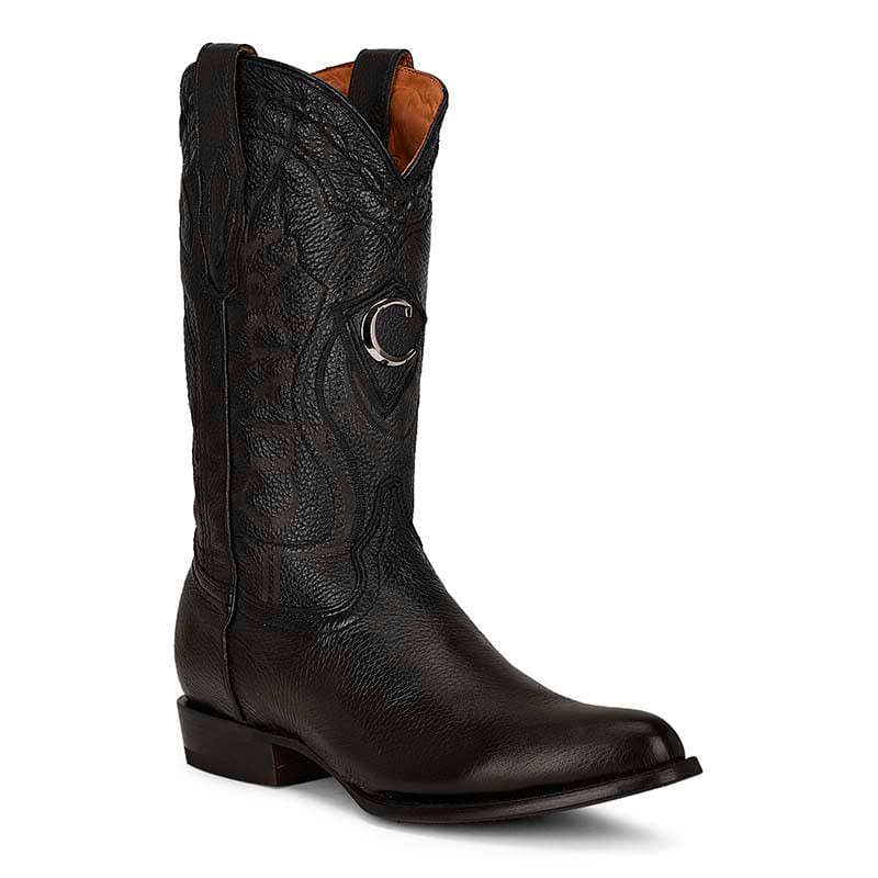 Botas Vaqueras Punta Redonda Para Hombre Botines Charros LLC