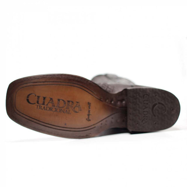 botas cuadra suela de vaqueta