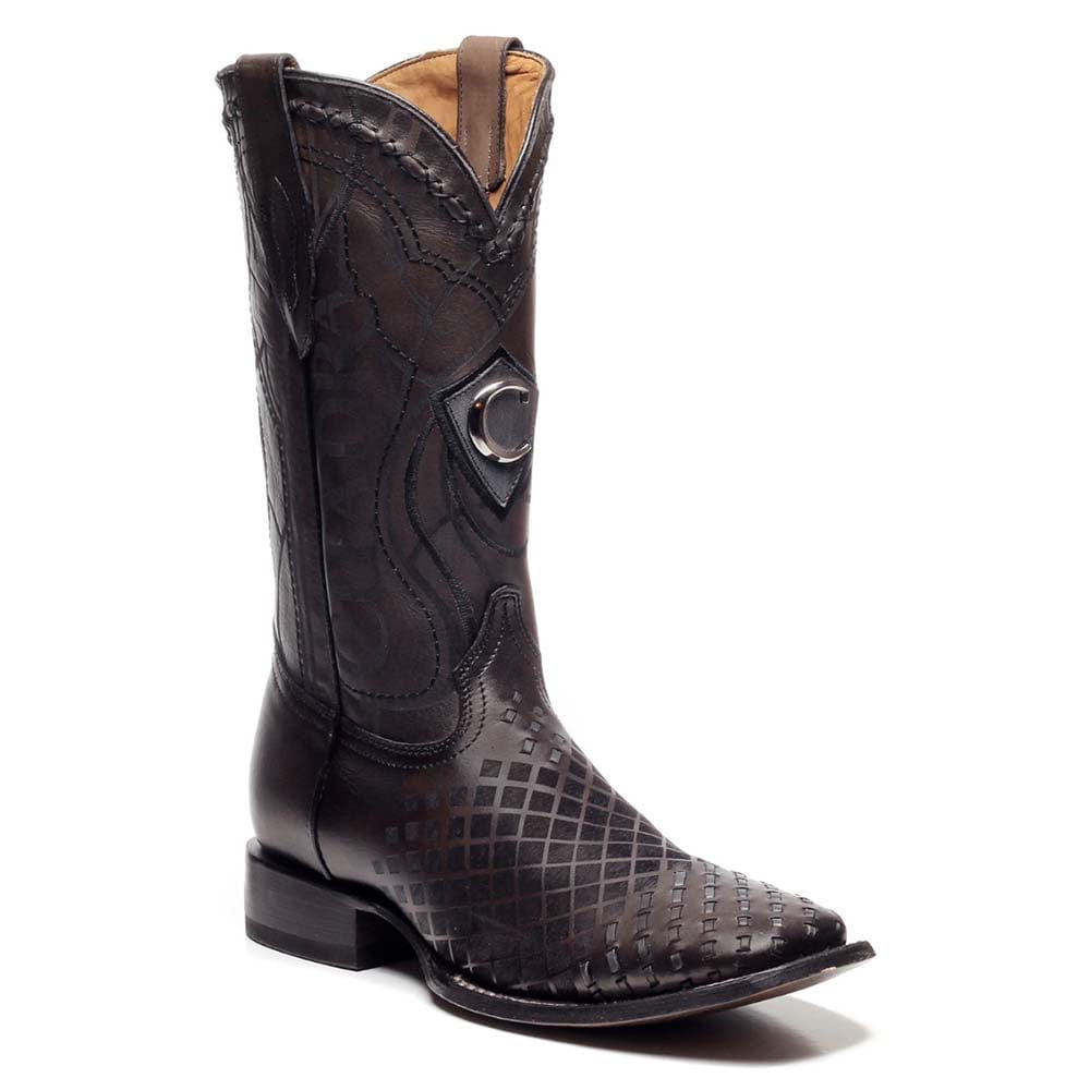 Bota vaquera negra on sale