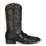 bota vaquera piel de pescado