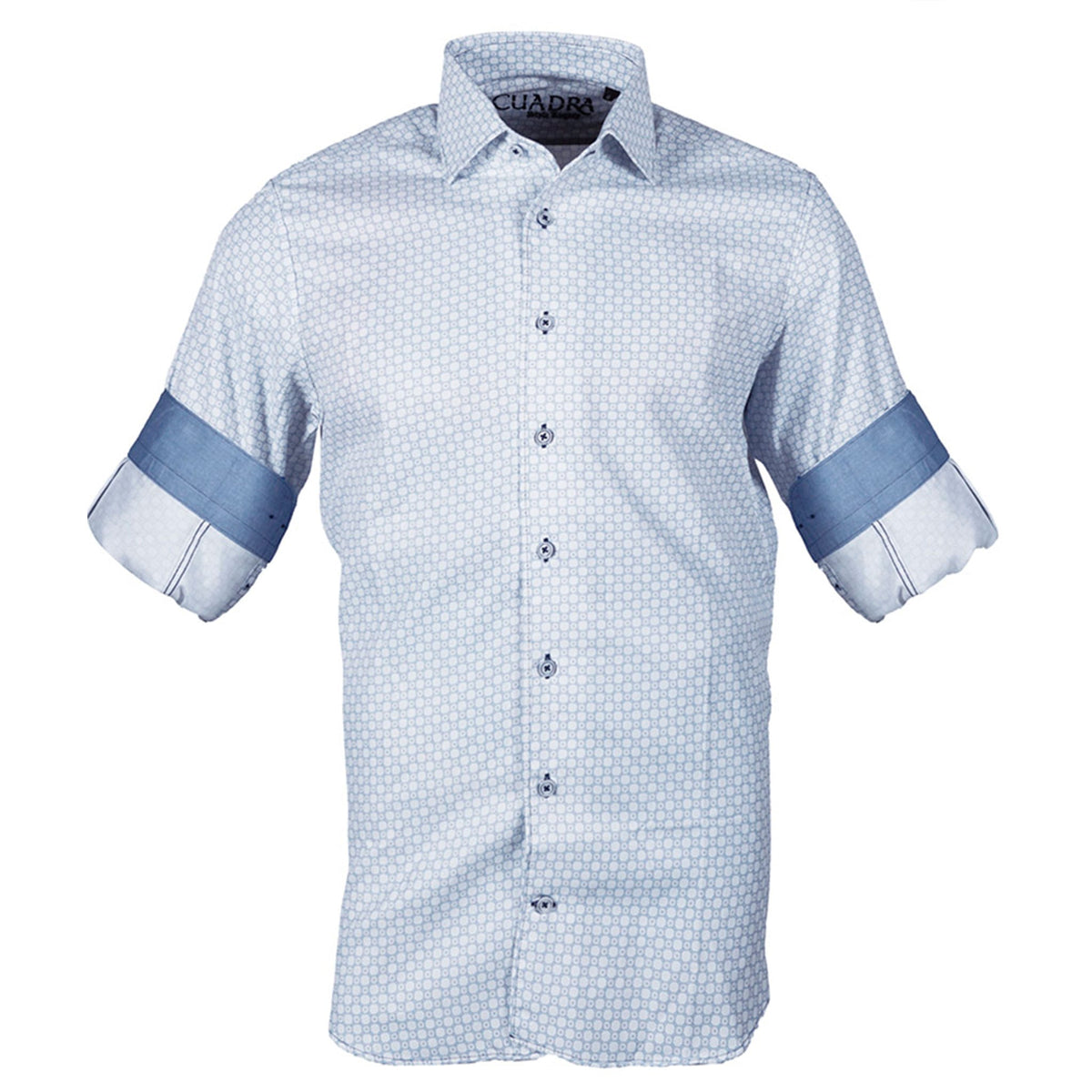 Camisa Cuadra Signature Azul