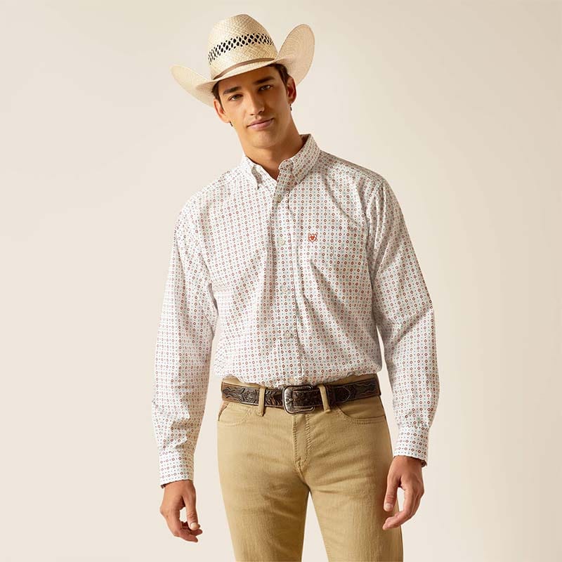 Camisa Ariat Kade White