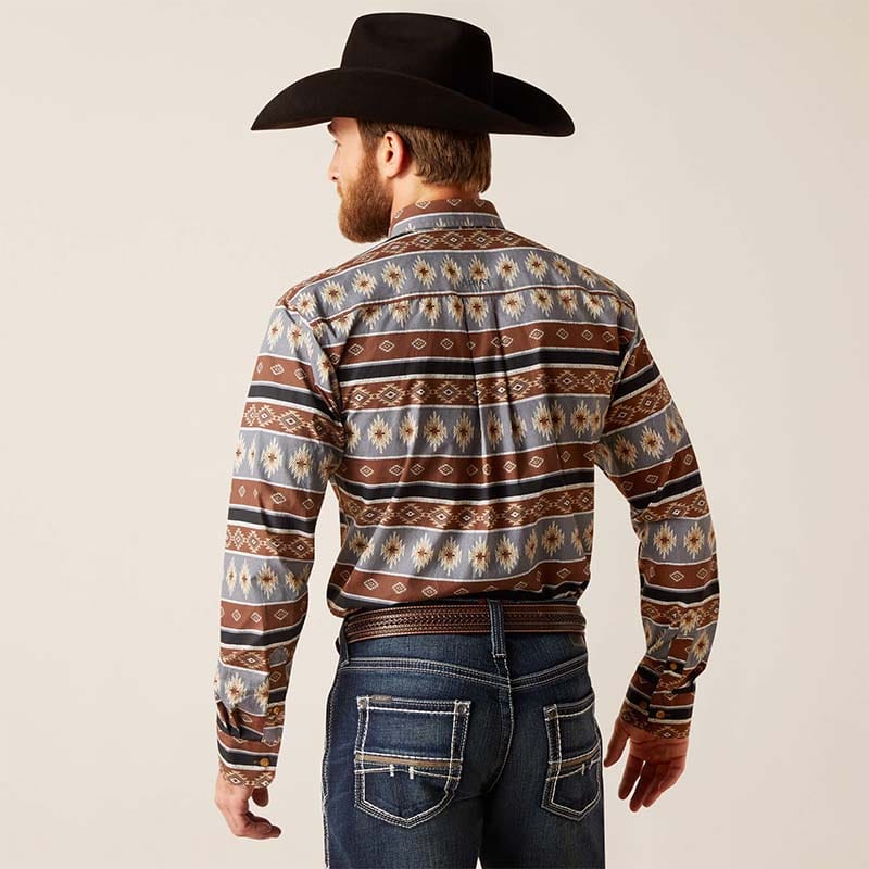camisa ariat para hombre