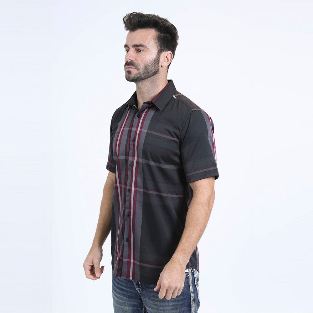 camisa platini negra lateral