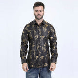 camisa platini floral frente