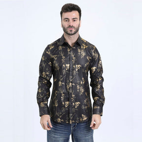 camisa platini floral frente