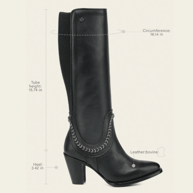 Cuadra Black Majesty Boot