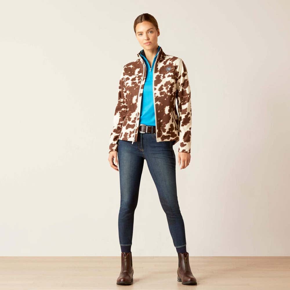 Chamarra Ariat New Team Softshell Print Pony Para Mujer Botines