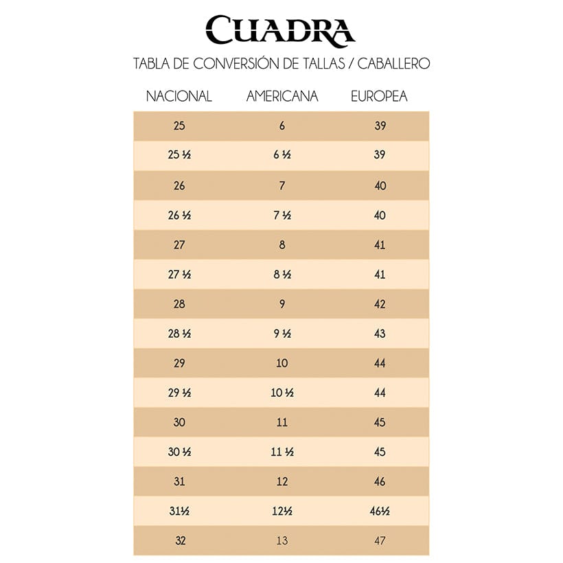 Bota Vaquera Cuadra Rango Bravo Cafe