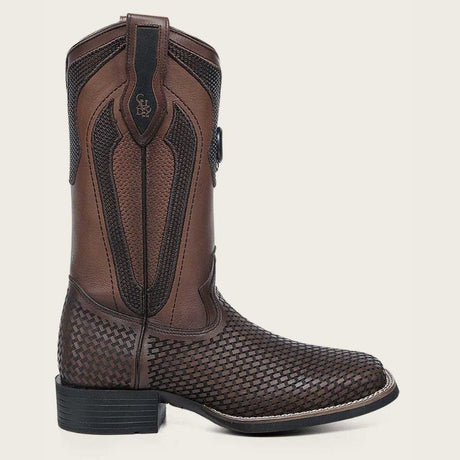 Bota Vaquera Cuadra Rodeo Miel