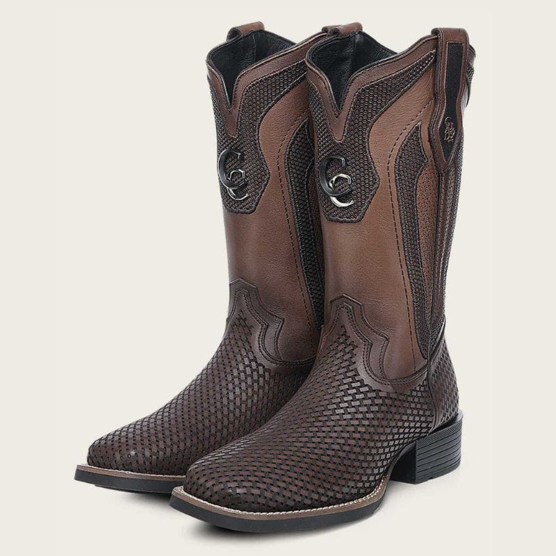 Bota Vaquera Cuadra Rodeo Miel