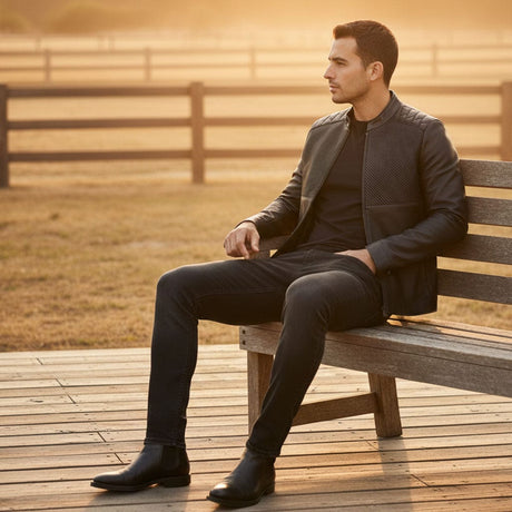 Chamarra Elegance Negro