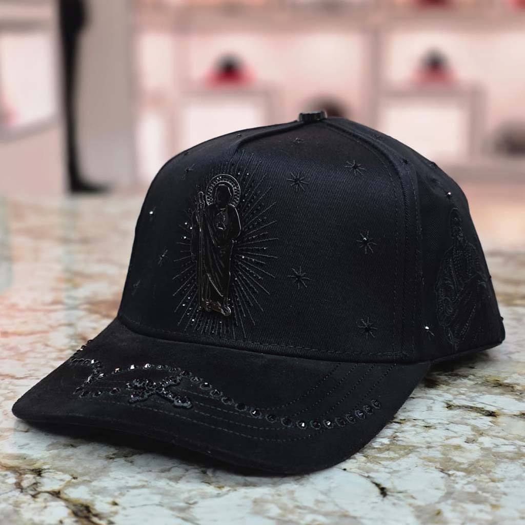 Gorra Big Boss San Judas Negra
