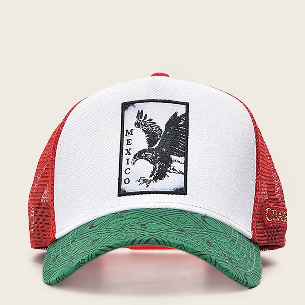 gorra cuadra aguila mexico tricolor