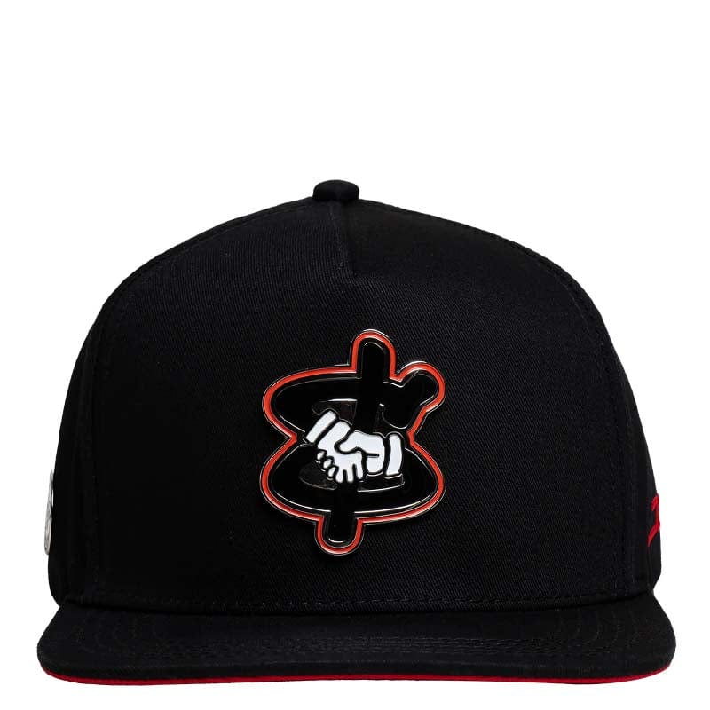gorra jc hats business black red