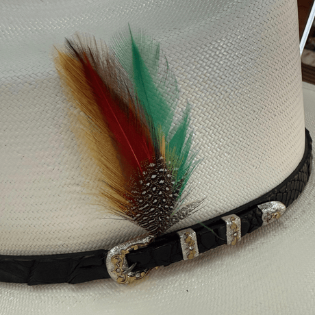 Sombrero Stetson El Jefe 5000x Toquilla Negra Ala 3 1/2"