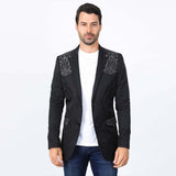Saco Platini Embroidery Fashion Negro