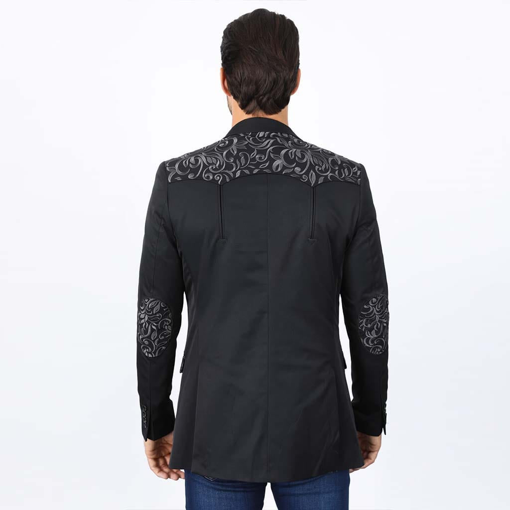 Saco Platini Embroidery Fashion Negro