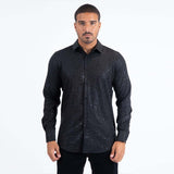 Camisa Platini Modern Fit Fashion Negra