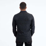 Camisa Platini Modern Fit Fashion Negra
