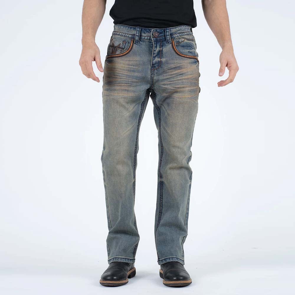 Pantalon vaquero ajustado discount hombre