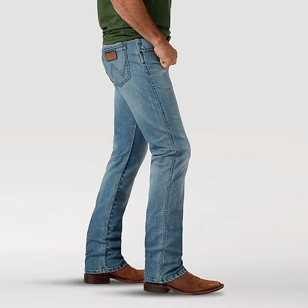 Pantalones WRANGLER Hombre (34x30 - Azul)