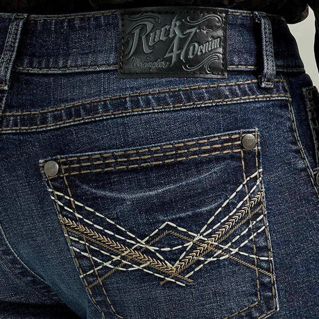 pantalon rock 47 denim wrangler