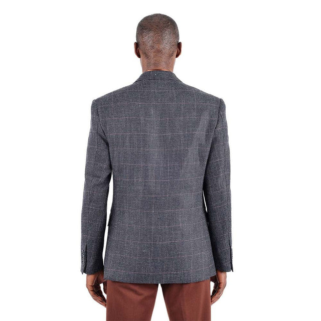 Barabas Pelt Way Blazer – Charcoal