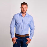 Camisa Vaquera Longrope Azul Cielo