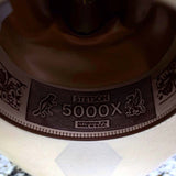 Sombrero Stetson El Jefe 5000x toquilla Chocolate Ala 3 1/2"