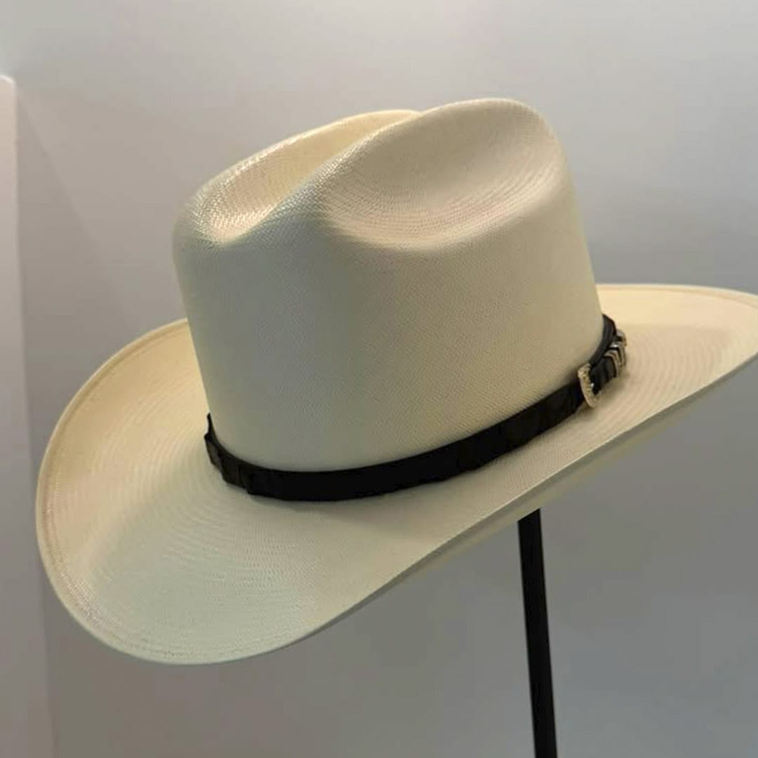 Sombrero Stetson El Jefe 5000x Toquilla Negra Ala 3 1/2"