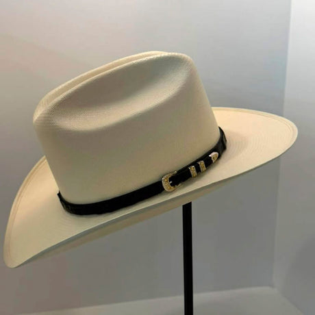 Sombrero Stetson El Jefe 5000x Toquilla Negra Ala 3 1/2"
