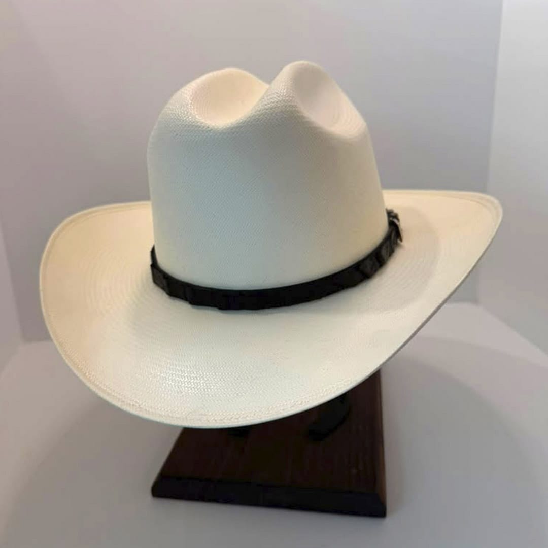 Sombrero Stetson El Jefe 5000x Toquilla Negra Ala 3 1/2"