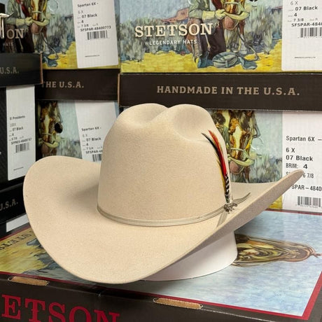 Texana Stetson Spartan 6X Silverbelly