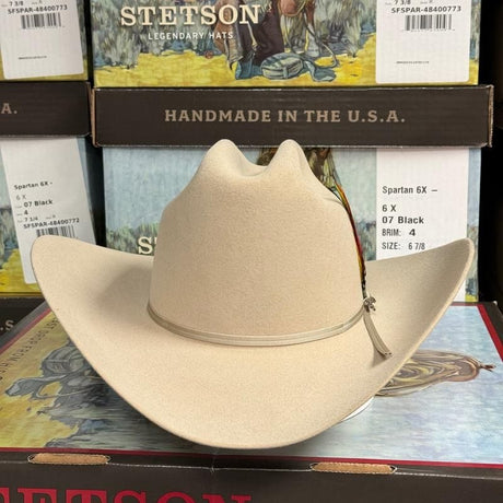 Texana Stetson Spartan 6X Silverbelly
