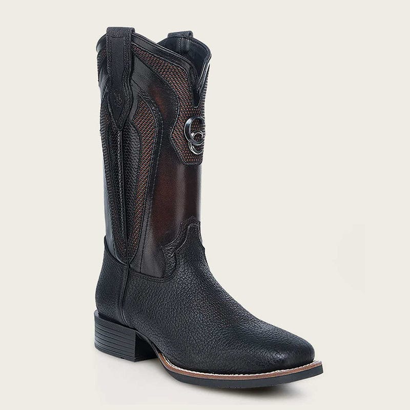 Bota Vaquera Cuadra Alamo Negra