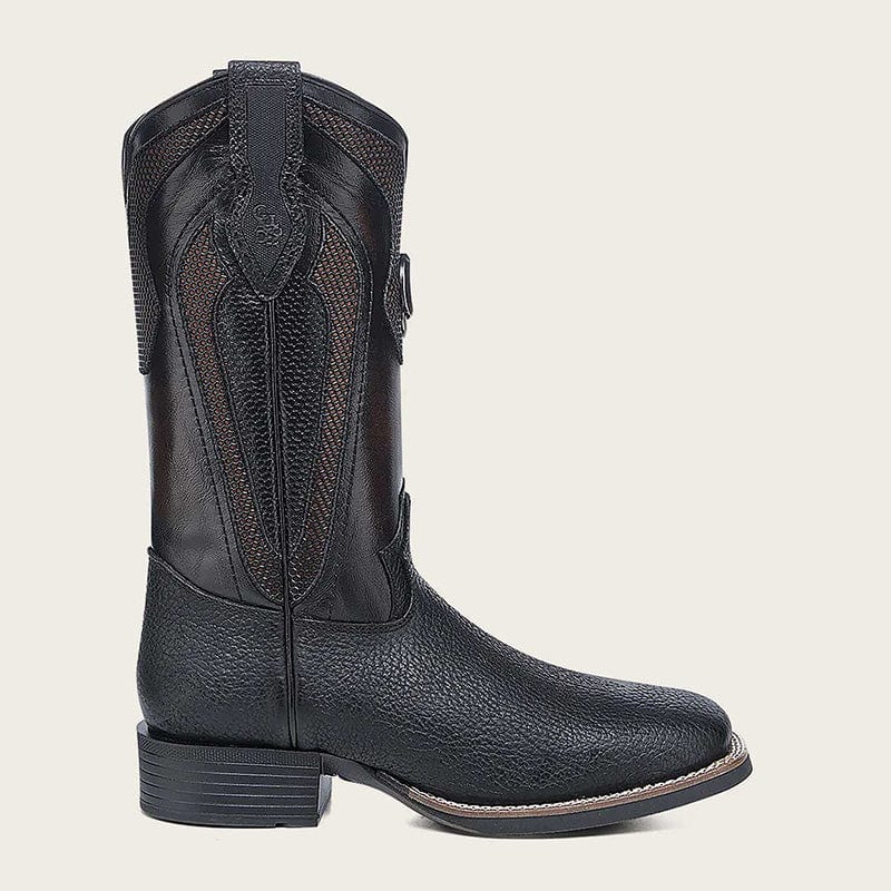 Bota Vaquera Cuadra Alamo Negra