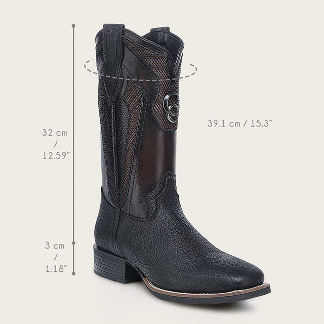 Cuadra Alamo Cowboy Boot – Black