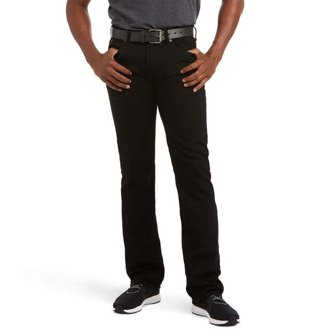 Pantalon Recto M7 Negro Slim Legacy Para Hombre | ARIAT – Botines Charros LLC