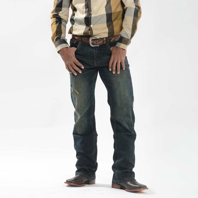 Cowboy Darck Blue Jeans – Botines Charros LLC