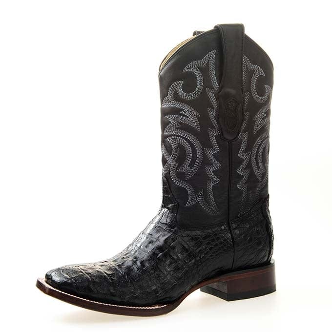Bota Vaquera Norco Negra Para Hombre  Los Altos Boots – Botines Charros LLC
