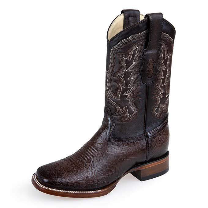 Bota Vaquera Rancho Viejo Moka Para Hombre | Altos Boots – Charros