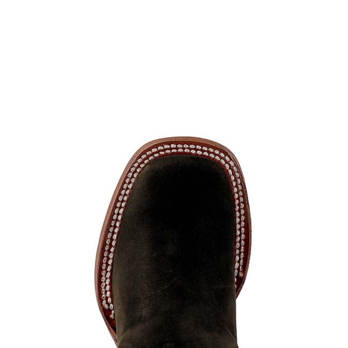 botines vaqueros de punta cuadrada