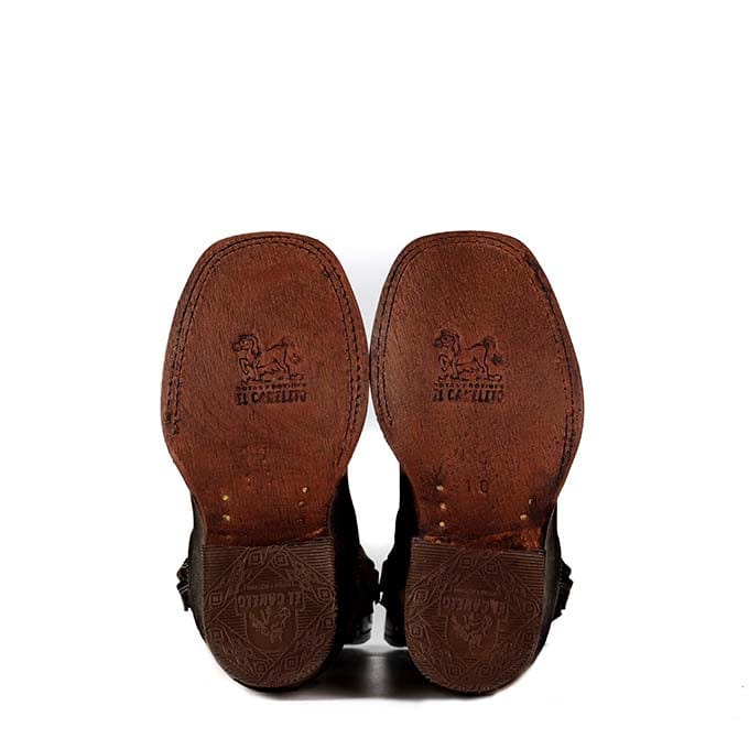botines vaqueros suela de vaqueta