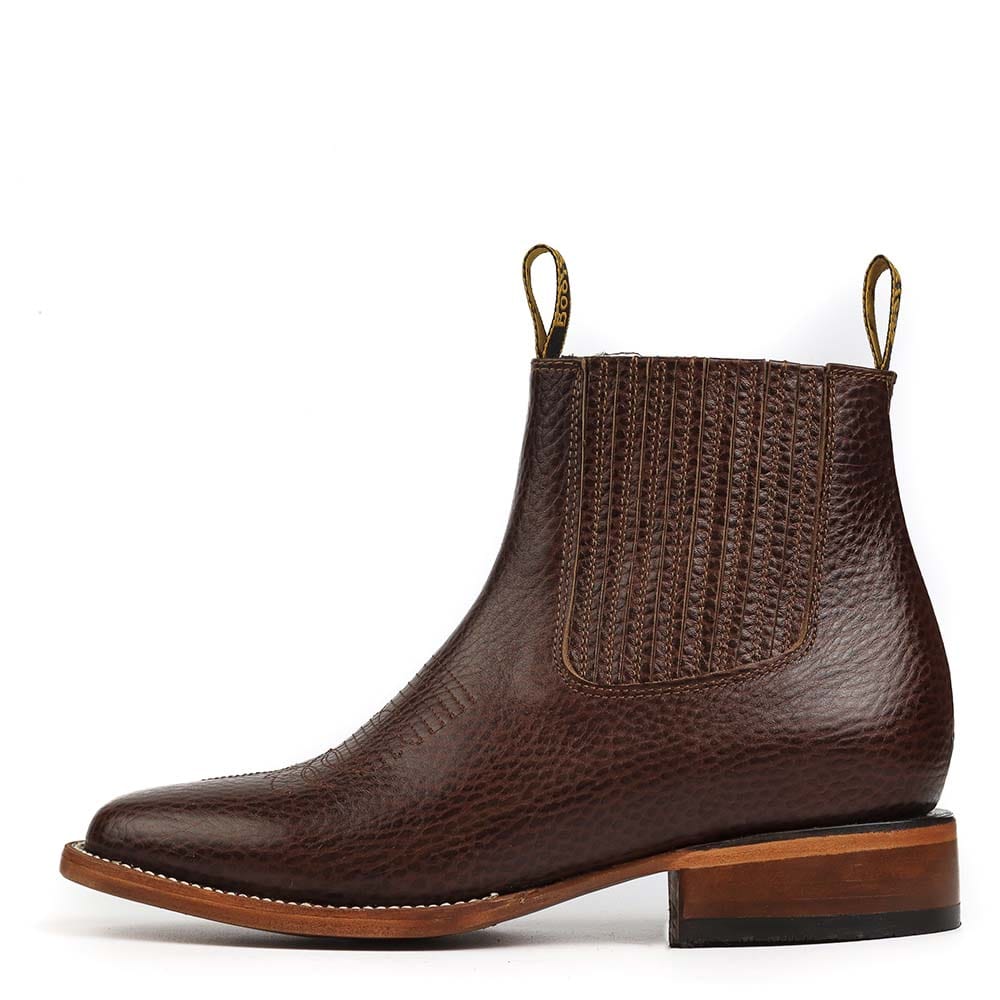 Botin Charro Cordoba Shedron Para Hombre Bayo Boots Botines