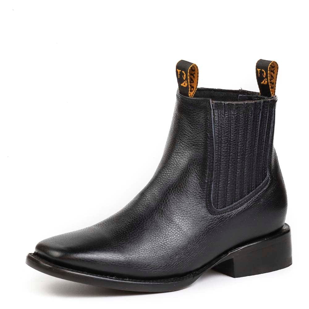 Women s Western Ankle Boots Square Toe Botines Charros LLC