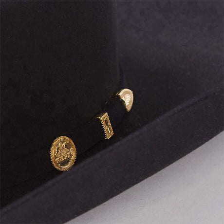 texana stetson hebilla de oro