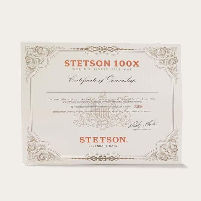 certificado stetson