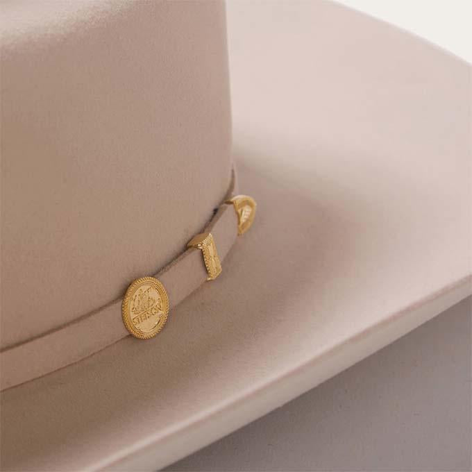 texana stetson hebilla de oro